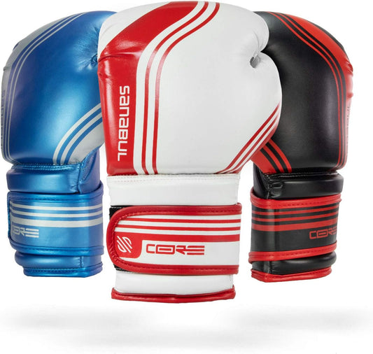 Core Gel Training Boxing Gloves for Men and Women Advanced Muay Thai and Kickboxing Gloves Heavy Bag & Boxing Sparring