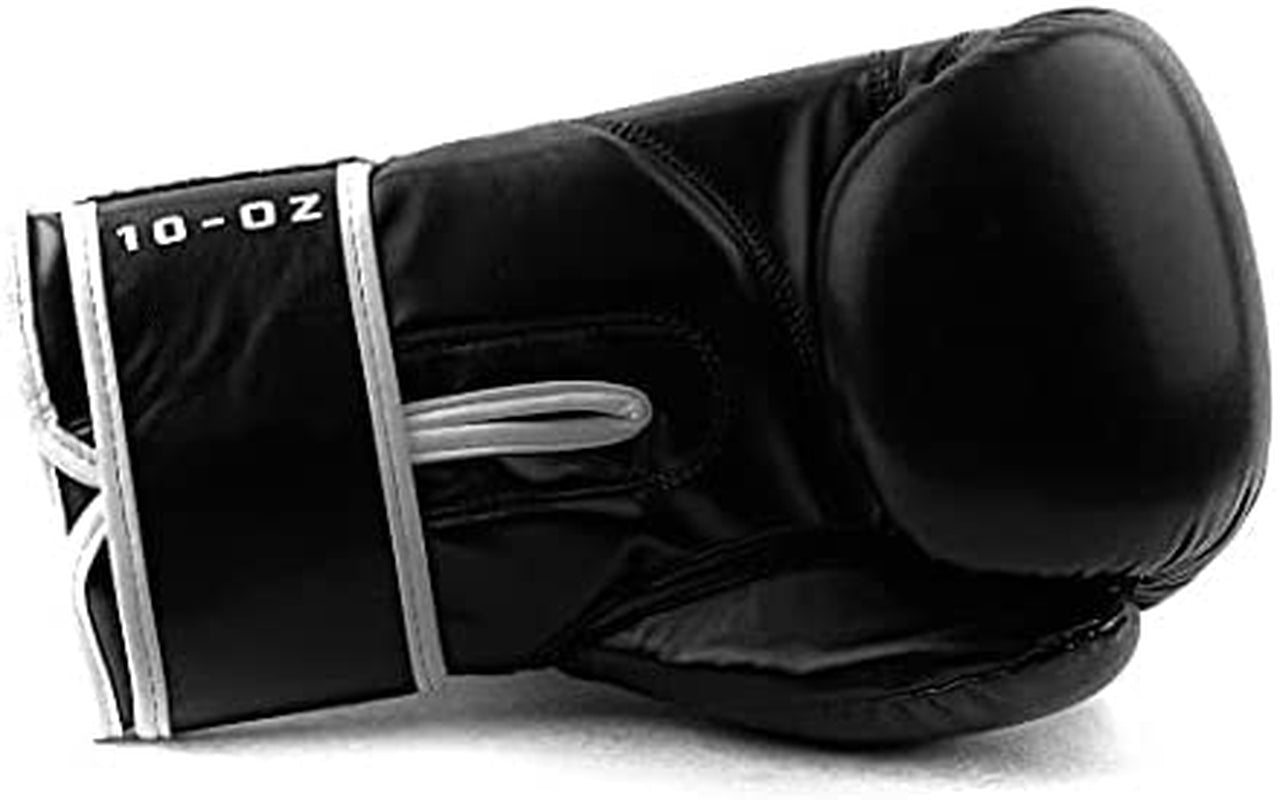 Elite Power Boxing Gloves...Boxing Gloves for Men Women,Gloves for Punching Bag, Kickboxing, Muay Thai, MMA, Ufc,Sparring Gloves,Quality Pairs of Boxing Gloves (16 Oz, Black/White)