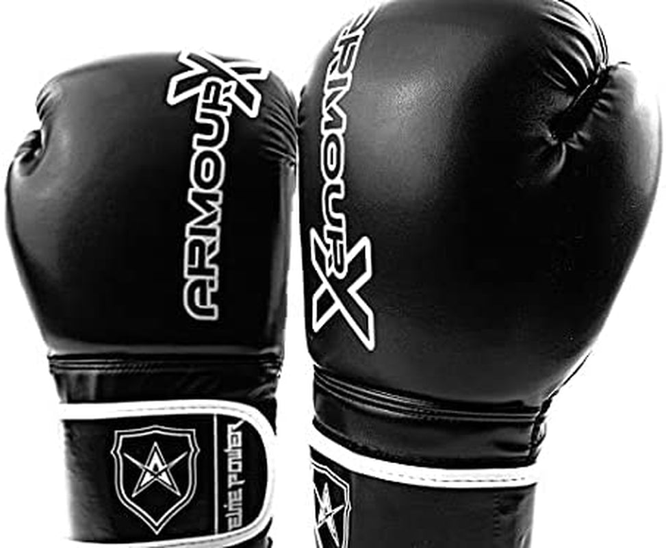 Elite Power Boxing Gloves...Boxing Gloves for Men Women,Gloves for Punching Bag, Kickboxing, Muay Thai, MMA, Ufc,Sparring Gloves,Quality Pairs of Boxing Gloves (16 Oz, Black/White)