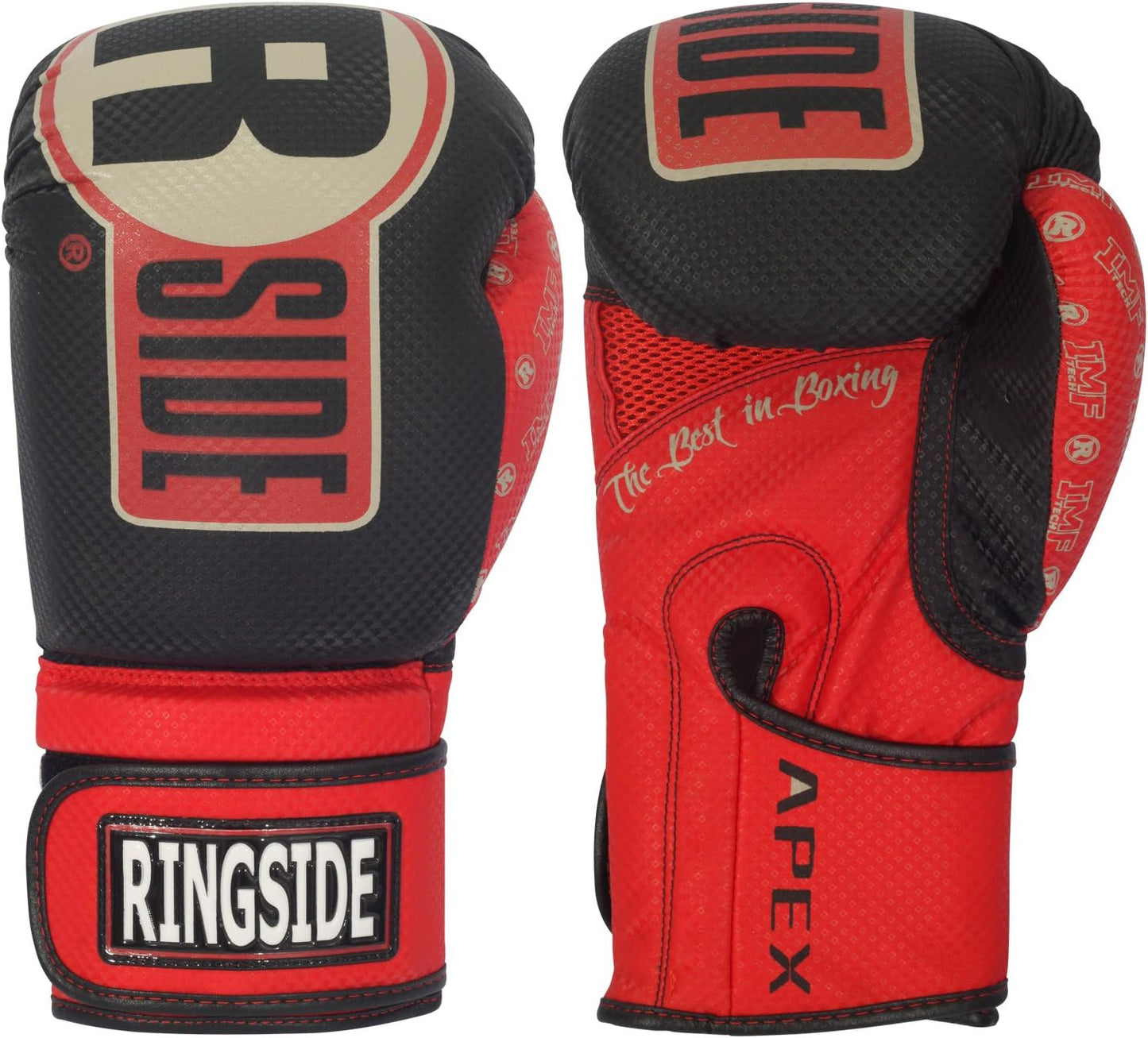 Apex Bag Gloves, Imf-Tech Boxing Gloves with Secure Wrist Support, Synthetic Boxing Gloves for Men and Women